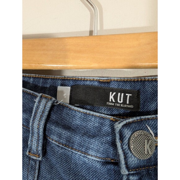 Kut From the Kloth Women Chris High Rise Jogger Jeans Sz 6 Gorpocore Casual - Picture 8 of 12